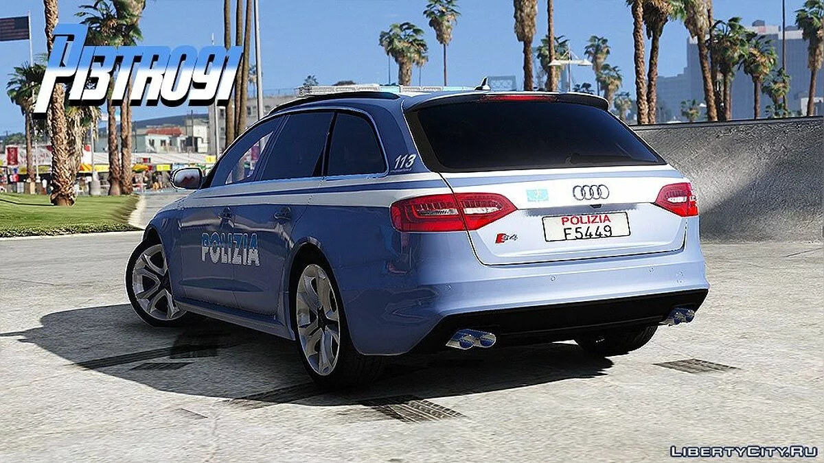 Audi S4 Avant - Polizia Italiana 1.0 / GTA 5