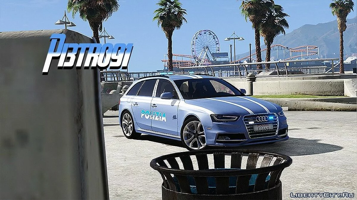 Audi S4 Avant - Polizia Italiana 1.0 / GTA 5