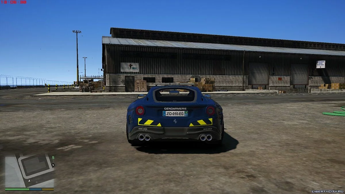 Ferrari F12 French gendarmerie [noELS/ELS] 1.0 / GTA 5
