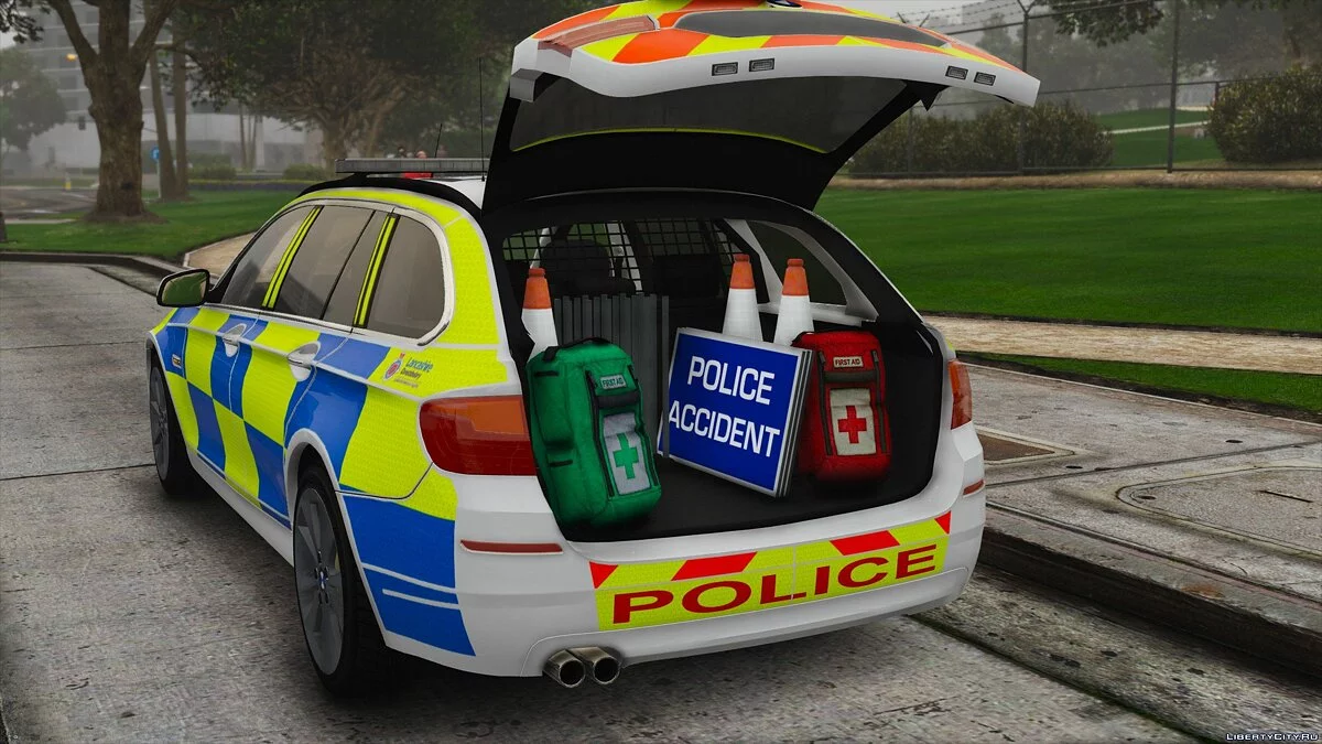 Lancashire Police BMW 530D Touring [Replace | ELS] V1 / GTA 5