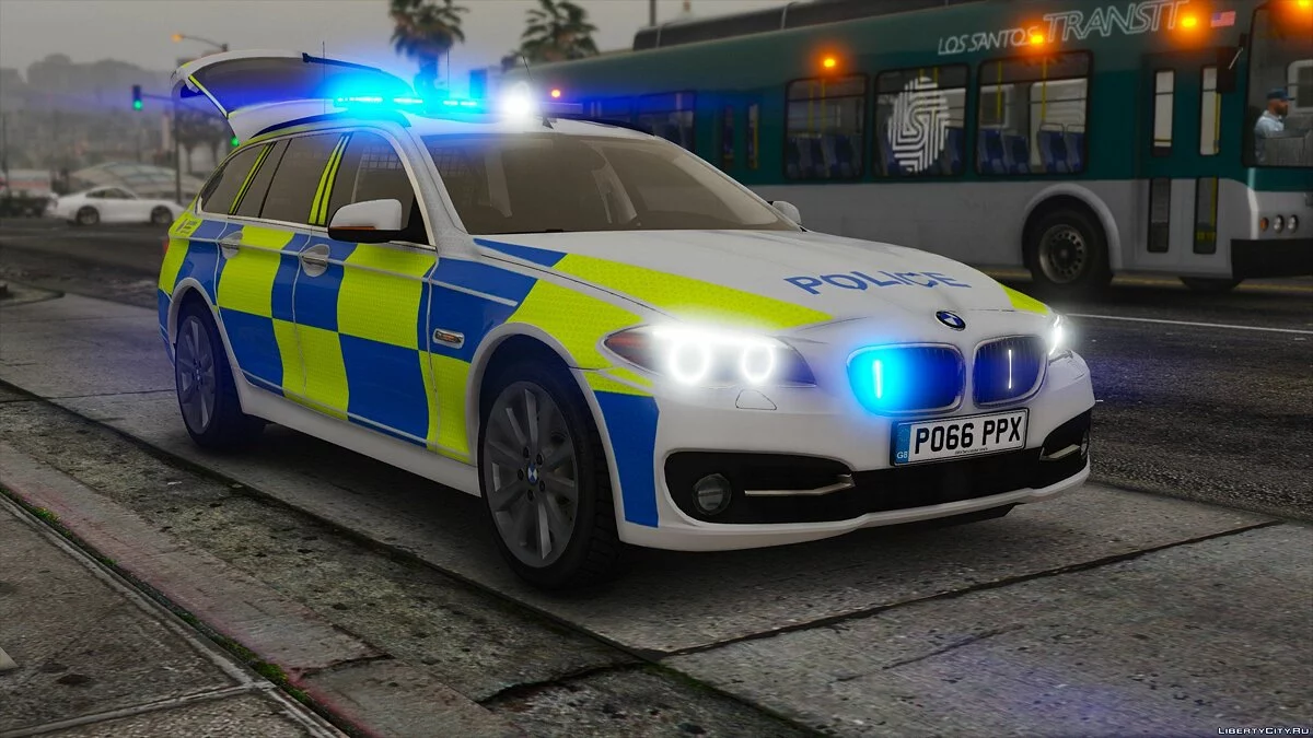 Lancashire Police BMW 530D Touring [Replace | ELS] V1 / GTA 5