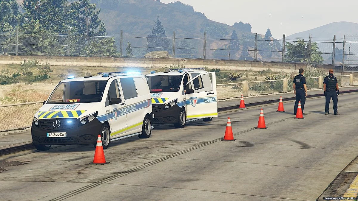 Mercedes Vito Police Municipale 1.0 / GTA 5