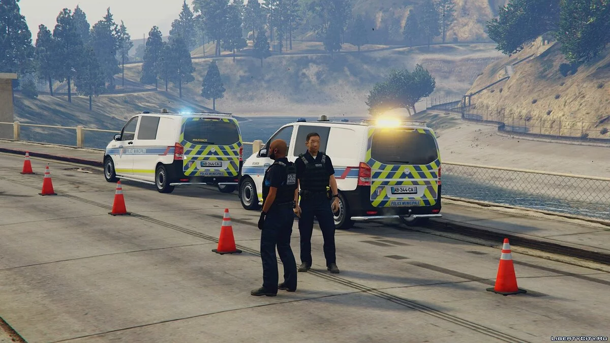 Mercedes Vito Police Municipale 1.0 / GTA 5