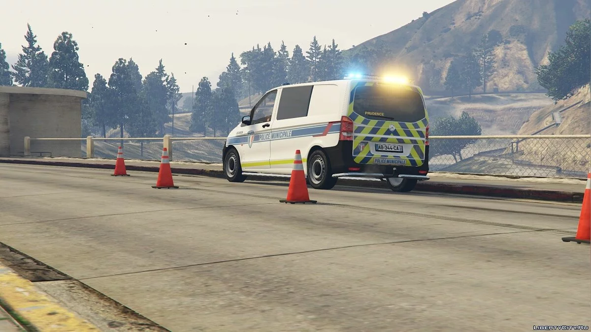 Mercedes Vito Police Municipale 1.0 / GTA 5