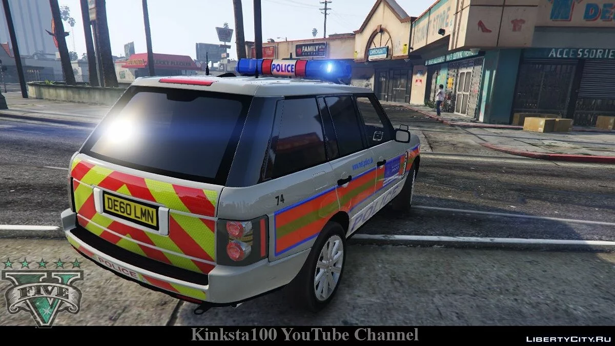 Met Police 2012 Range Rover ELS Maxim Light Bar [REL] v1.00 / GTA 5