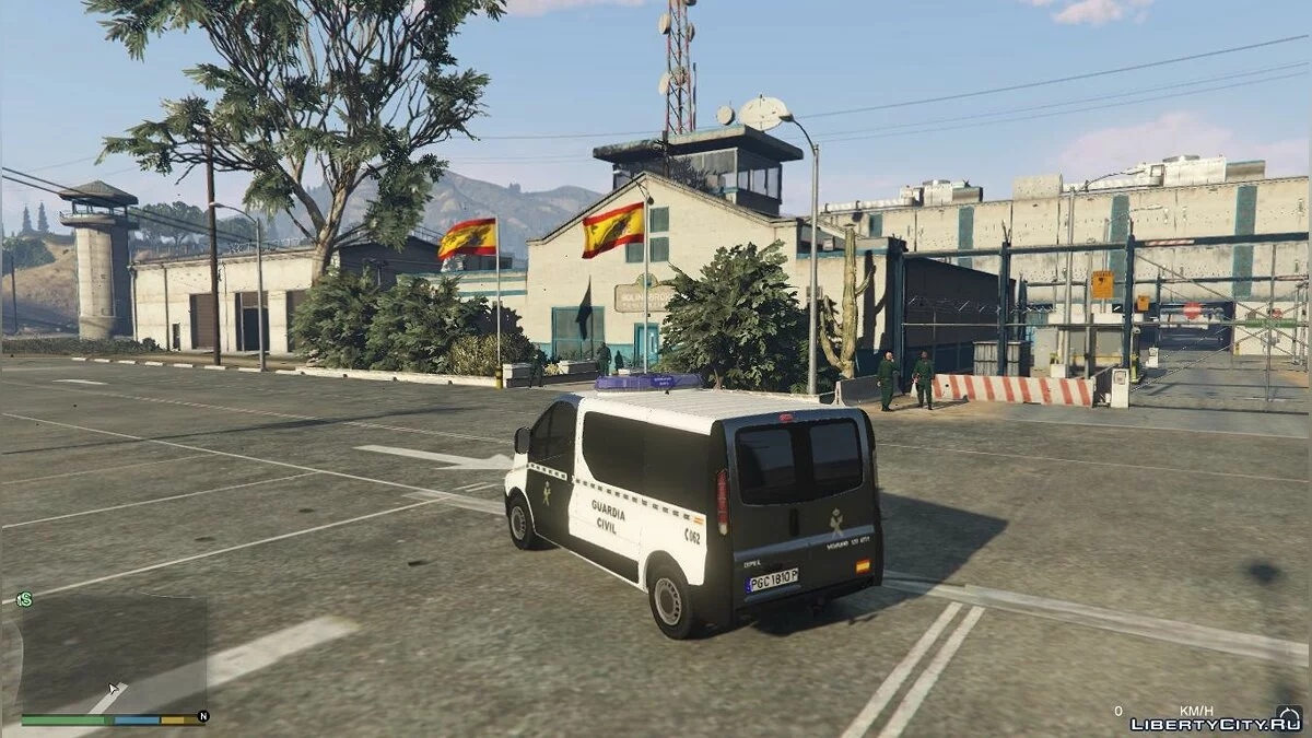 Opel Vivaro GRS 2 Guardia Civil - Swat Spanish Police / GTA 5
