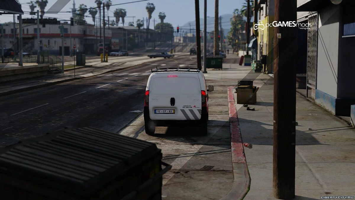 Portuguese Van Post Office - CTT & CityPOST - Peugeot Bipper [Replaced/Livery] 1.0 / GTA 5