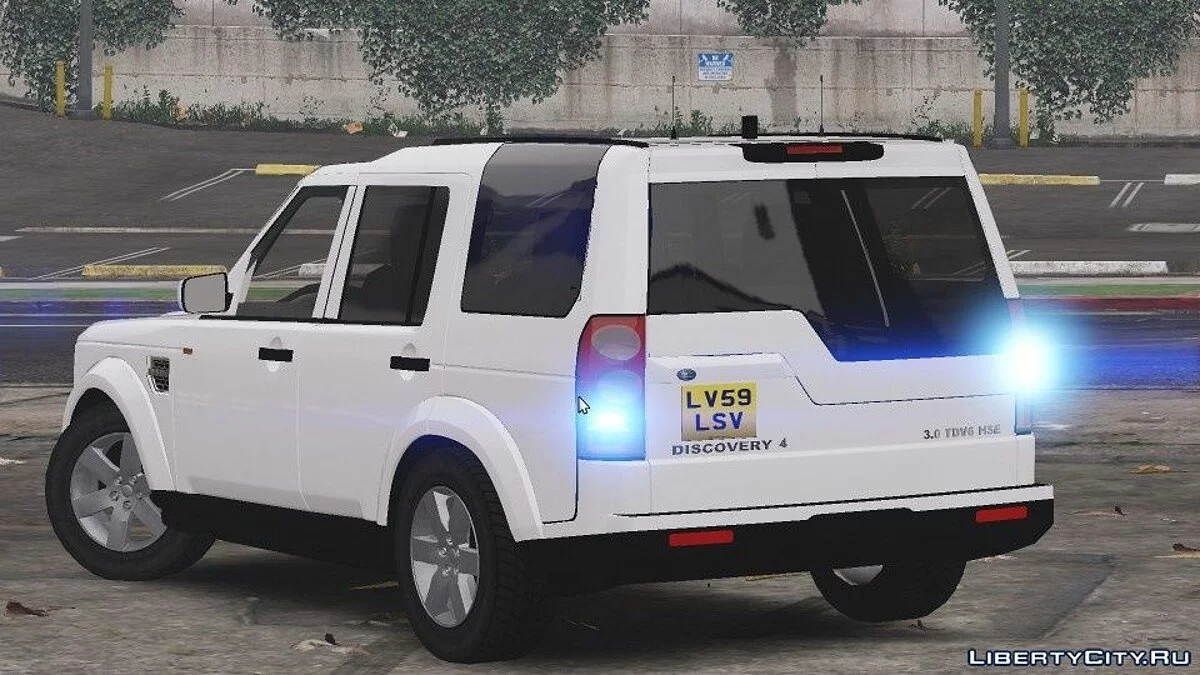 PSNI Land Rover Discovery 4 TSG Unmarked [ELS] V1.1 / GTA 5