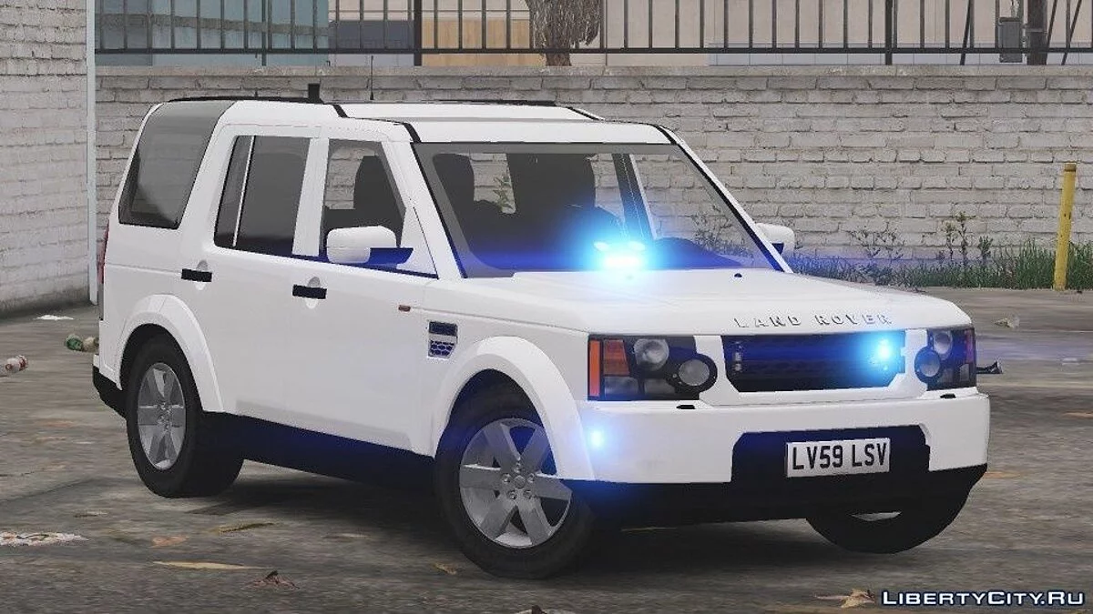 PSNI Land Rover Discovery 4 TSG Unmarked [ELS] V1.1 / GTA 5