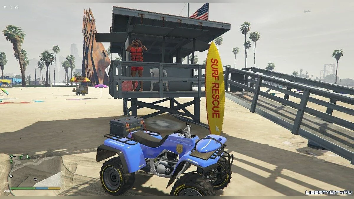 Quad de la Policia Local Canaria / GTA 5