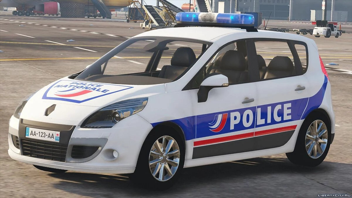 Renault Scénic III Police Nationale [ELS] / GTA 5