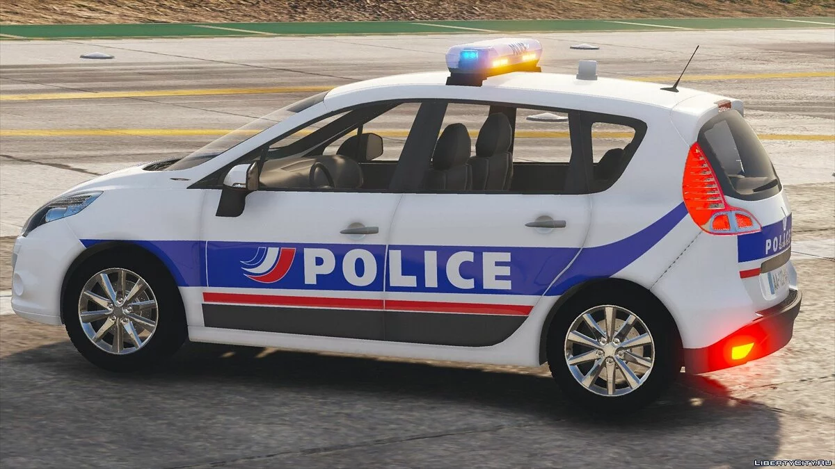 Renault Scénic III Police Nationale [ELS] / GTA 5