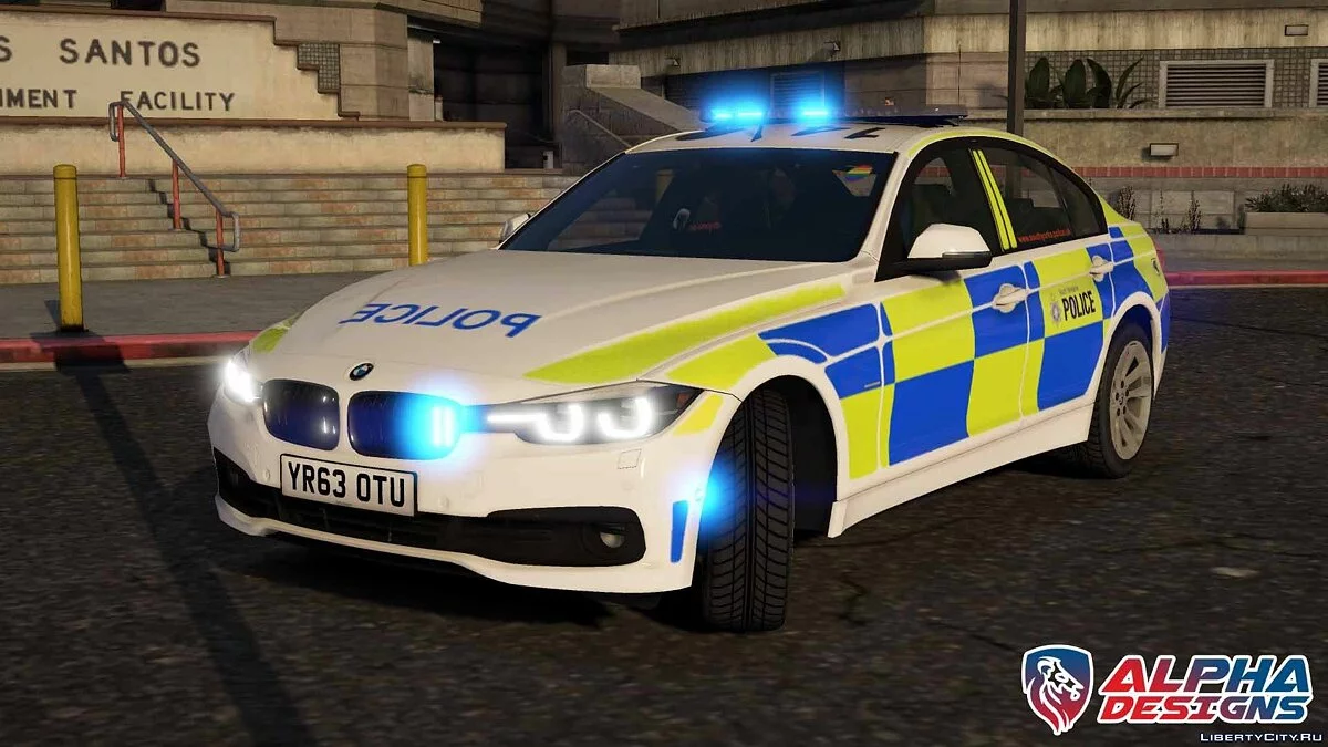 South Yorkshire Police BMW 330D [ELS] V1.0 / GTA 5