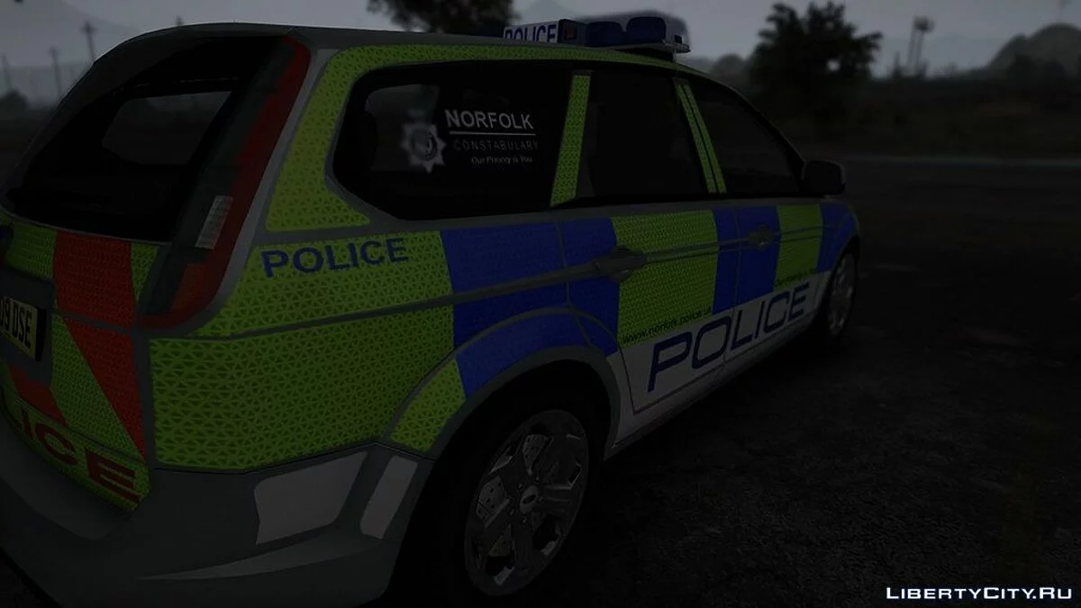 2009 Ford Focus Estate Norfolk Constabulary [ELS] 1.0 / GTA 5