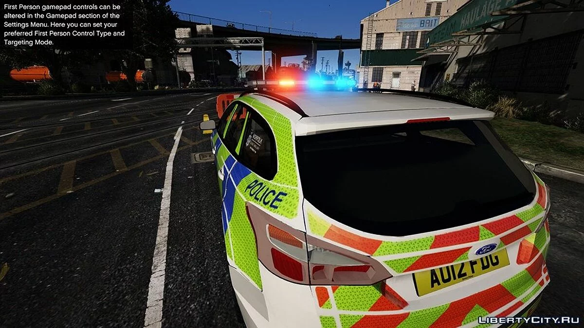 2012 Ford Focus Estate Norfolk Constabulary [ELS] 1.0 / GTA 5