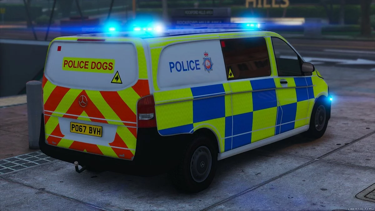 2017 GMP Mercedes Vito ARV & Dog Section [Replace | ELS] V1 / GTA 5