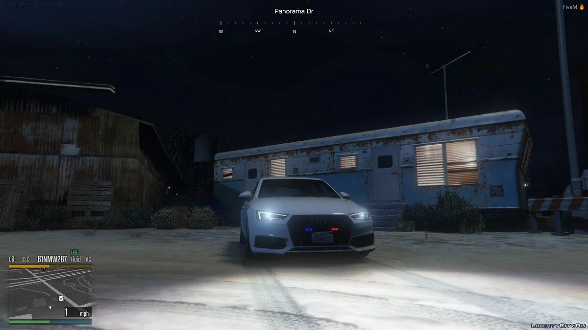 Audi A4 Unmarked 1.0 / GTA 5