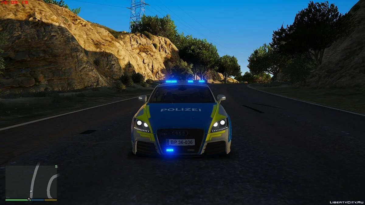 Audi TT RS German police [noELS/ESL] 1.0 / GTA 5