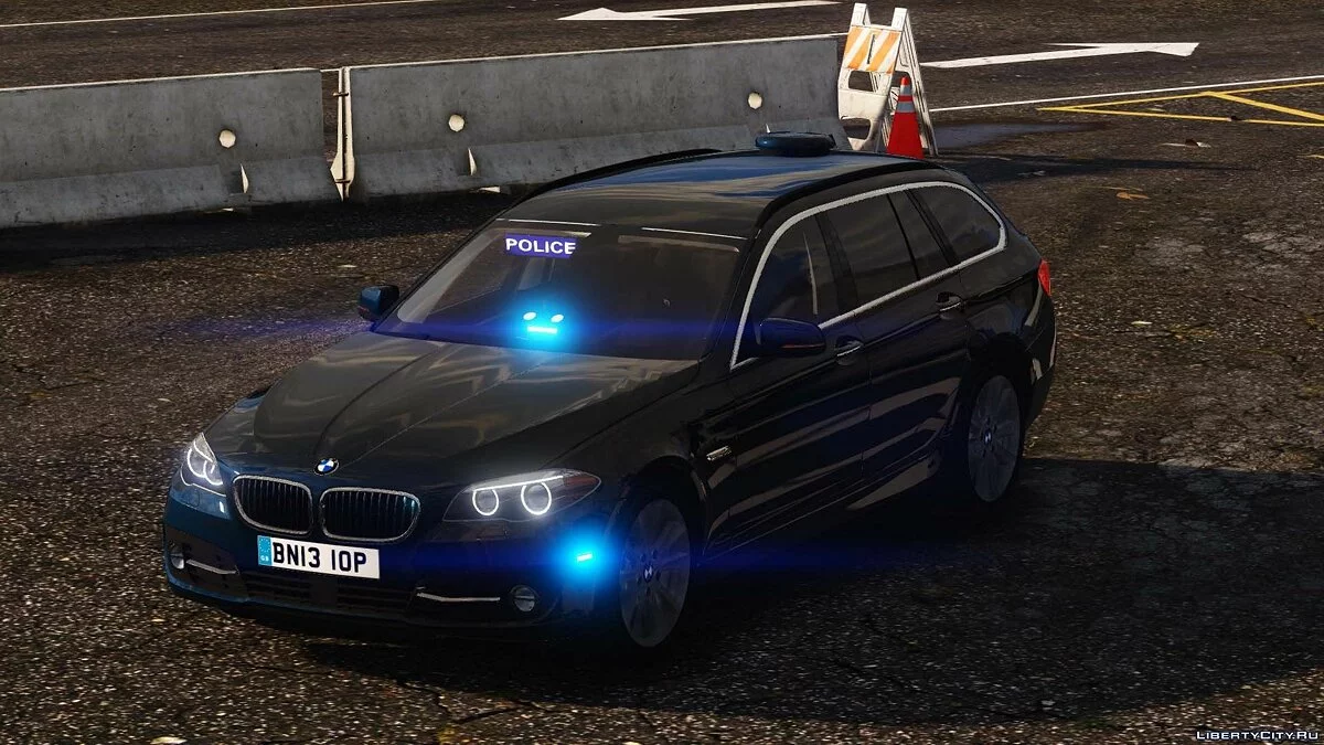 BMW 530D F11 Police Dog Unit Pack 1.0 / GTA 5
