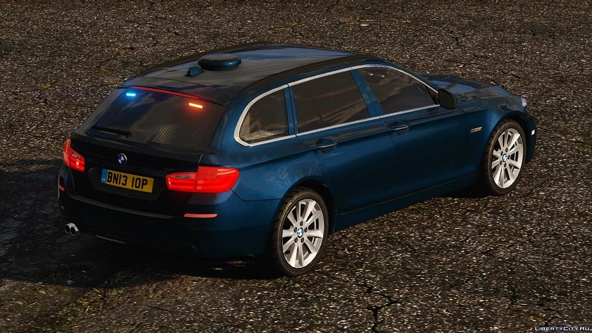 BMW 530D F11 Police Dog Unit Pack 1.0 / GTA 5