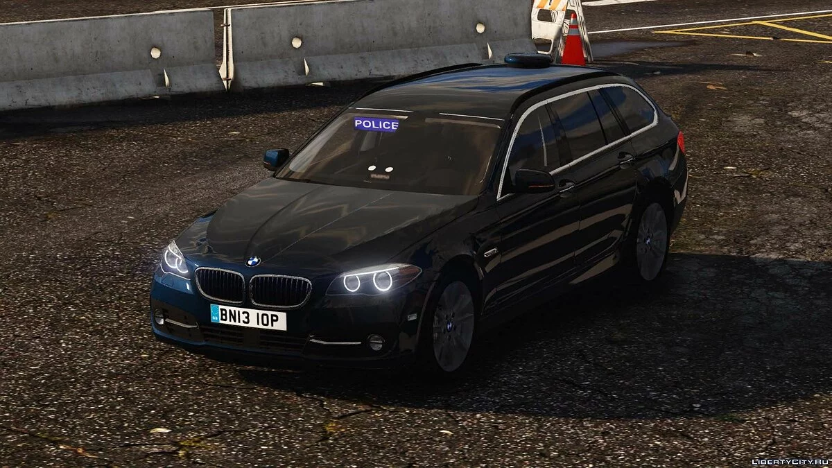 BMW 530D F11 Police Dog Unit Pack 1.0 / GTA 5