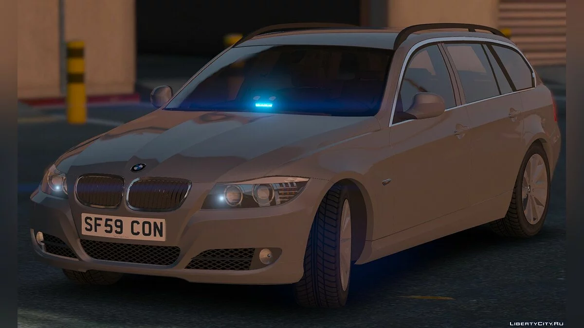 BMW E91 Unmarked 1.0 / GTA 5