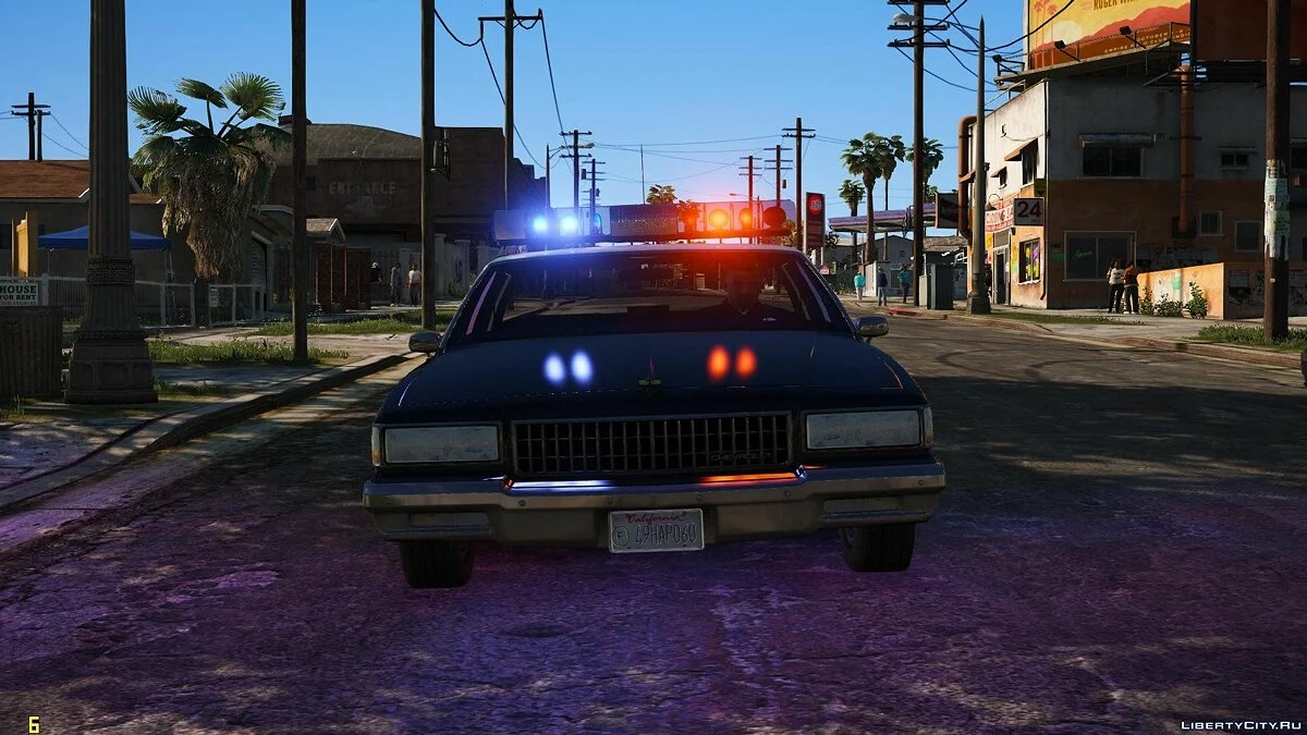 [ELS] 1990 Chevrolet Caprice 9C1 - Los Angeles Police Department 1.1 / GTA 5