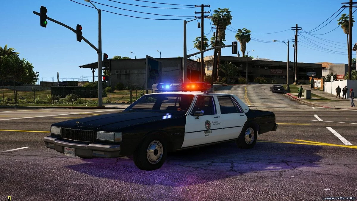 [ELS] 1990 Chevrolet Caprice 9C1 - Los Angeles Police Department 1.1 / GTA 5