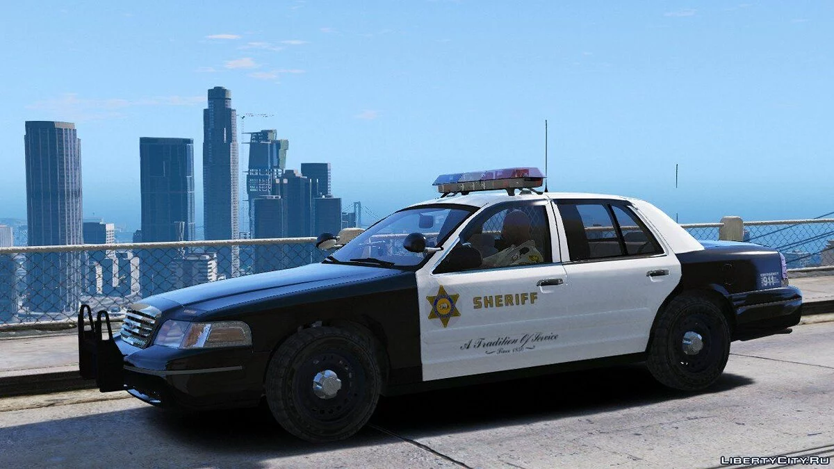 [ELS] 1998 Ford Crown Victoria P71- Los Angeles Sheriff's Dept. 1.0 / GTA 5