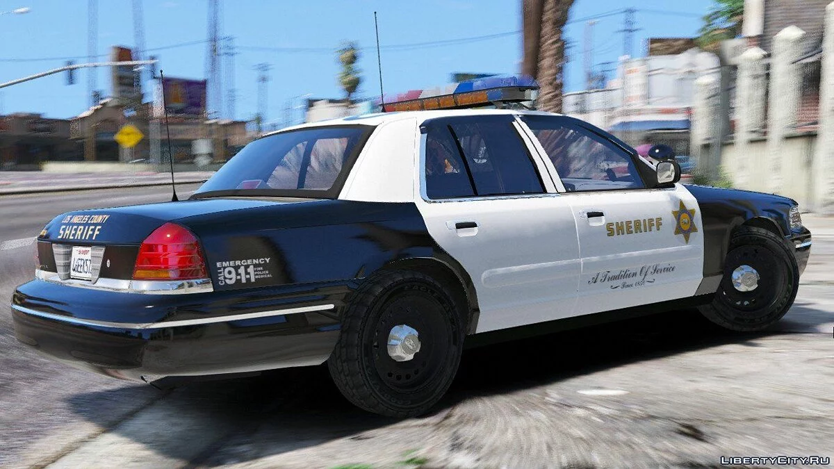 [ELS] 1998 Ford Crown Victoria P71- Los Angeles Sheriff's Dept. 1.0 / GTA 5