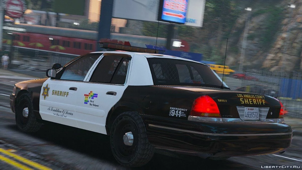 [ELS] 1998 Ford Crown Victoria P71- Los Angeles Sheriff's Dept. 1.0 / GTA 5