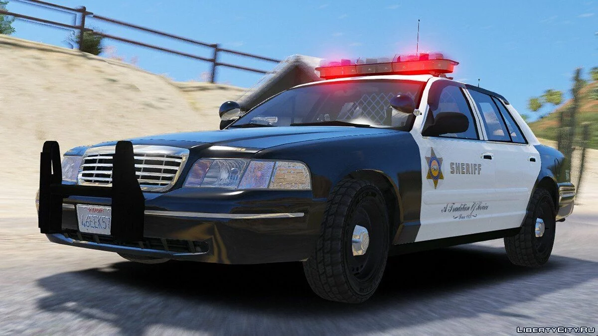 [ELS] 1998 Ford Crown Victoria P71- Los Angeles Sheriff's Dept. 1.0 / GTA 5