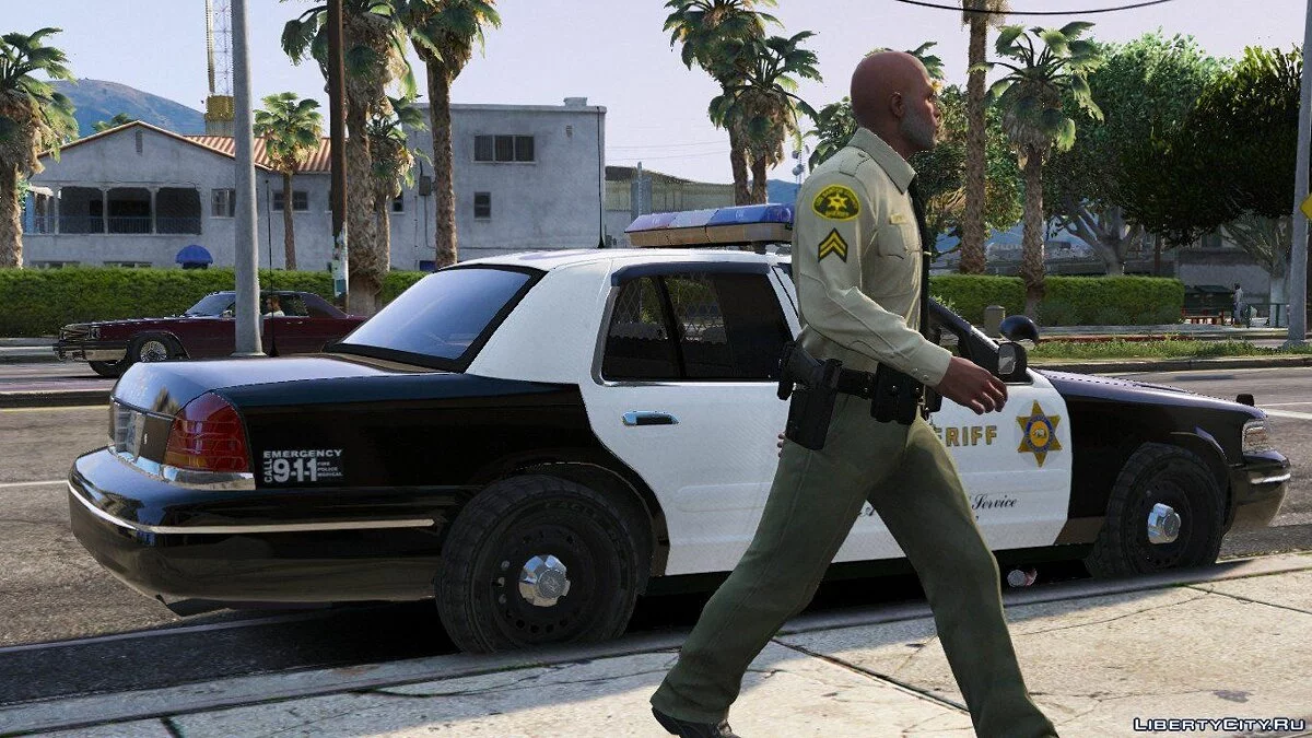 [ELS] 1998 Ford Crown Victoria P71- Los Angeles Sheriff's Dept. 1.0 / GTA 5