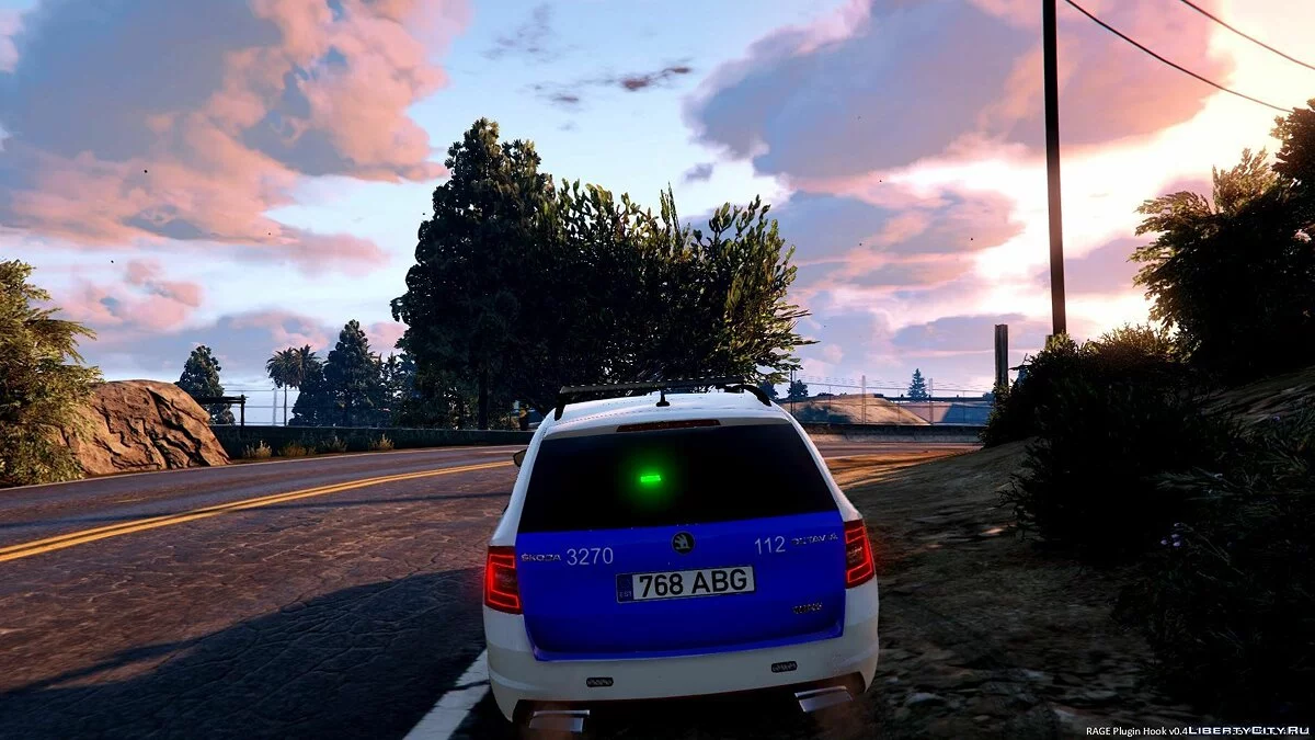 Estonian Police Skoda Octavia VRS Estate / GTA 5