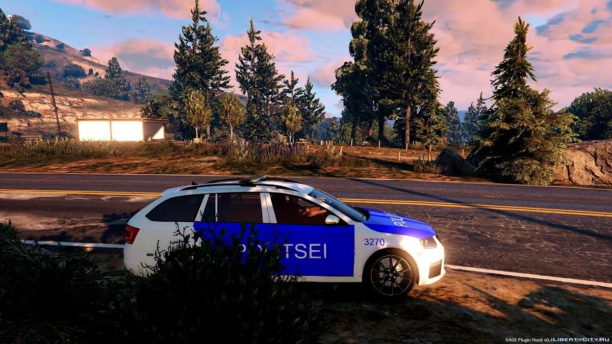 Estonian Police Skoda Octavia VRS Estate / GTA 5