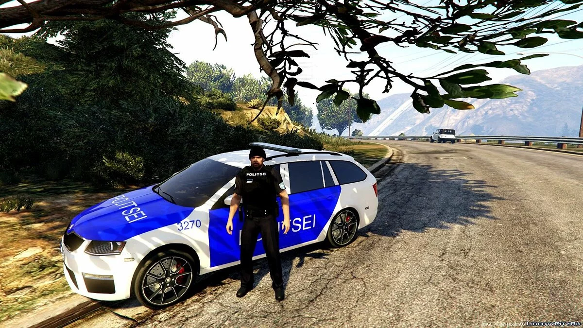 Estonian Police Skoda Octavia VRS Estate / GTA 5