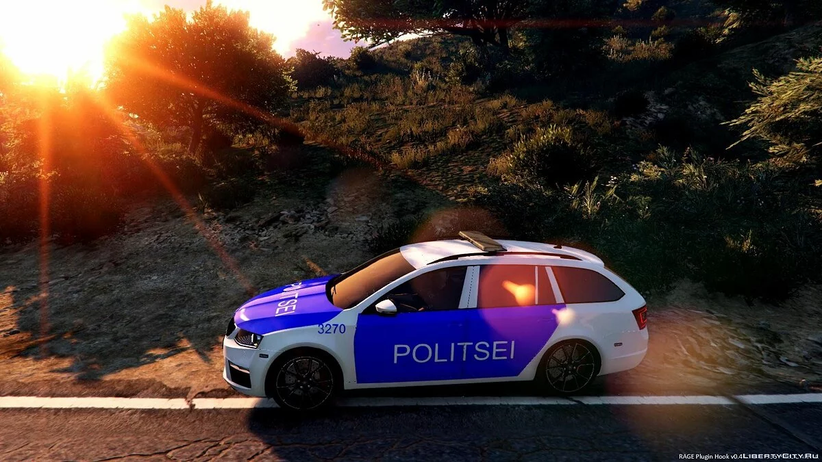Estonian Police Skoda Octavia VRS Estate / GTA 5