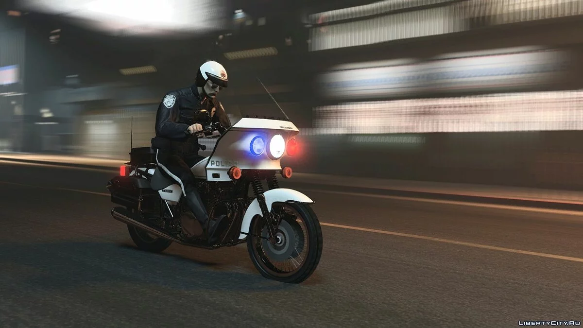 Kawasaki Z1000 Police 1.0 / GTA 5