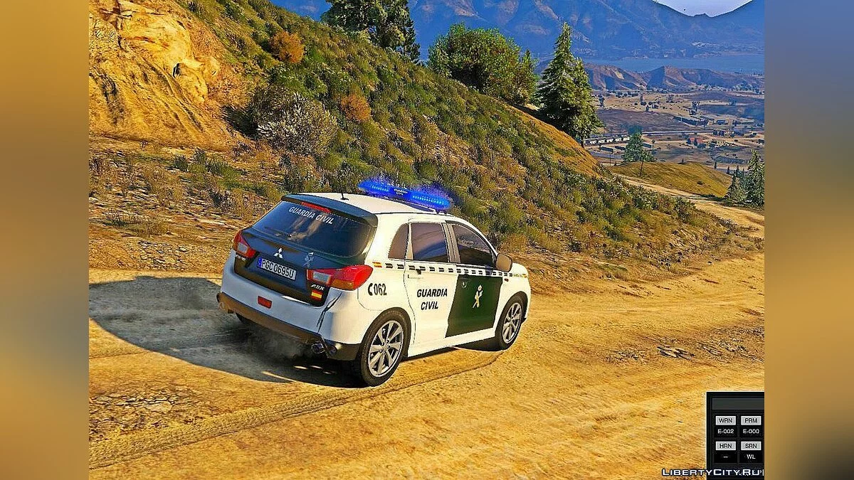 Mitsubishi ASX Guardia Civil Seguridad Ciudadana 1.0 / GTA 5
