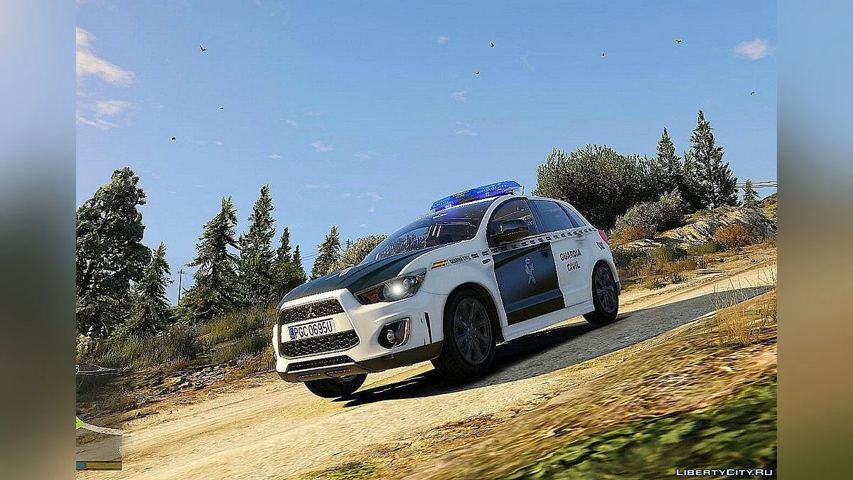 Mitsubishi ASX Guardia Civil Seguridad Ciudadana 1.0 / GTA 5