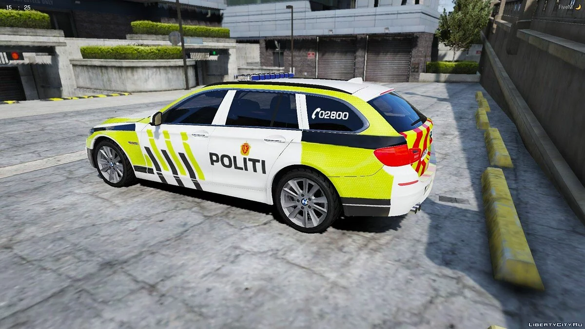 Norwegian BMW 530d police car // Norsk BMW 530d politibil 1.0 / GTA 5