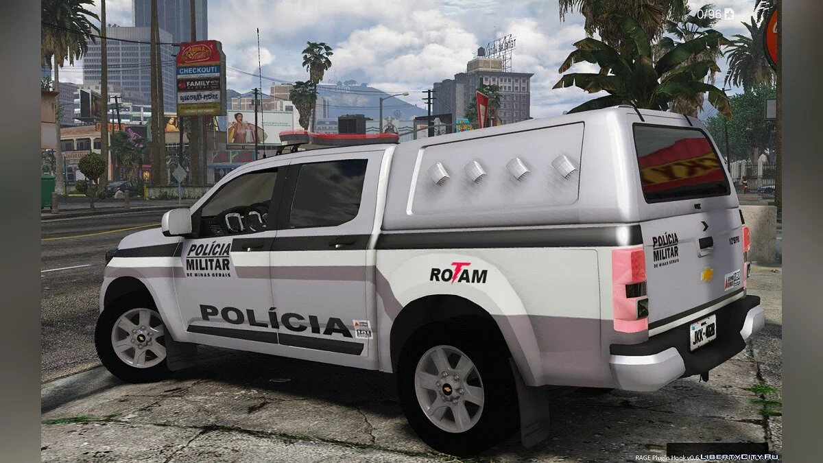 NOVA S-10 2016 ROTAM-PMMG (ELS) BRAZILIAN POLICE V1 / GTA 5
