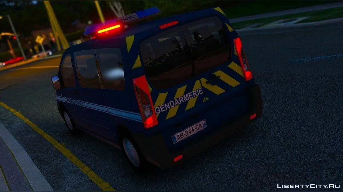 Peugeot Expert 2012 Gendarmerie [Replace][ELS] / GTA 5
