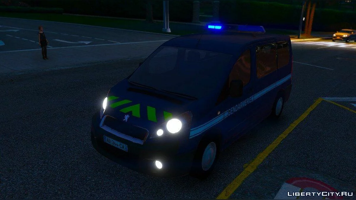 Peugeot Expert 2012 Gendarmerie [Replace][ELS] / GTA 5