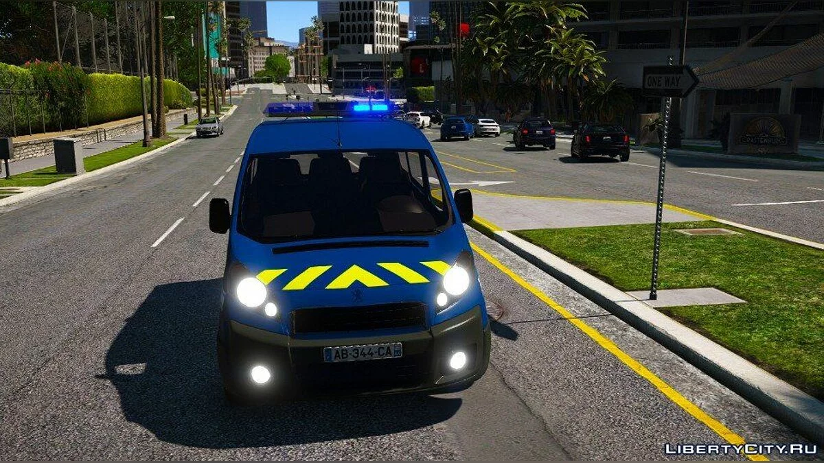 Peugeot Expert 2012 Gendarmerie [Replace][ELS] / GTA 5