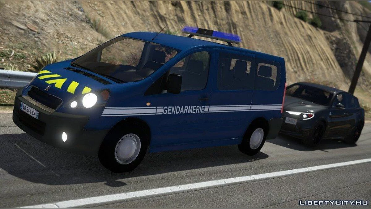 Peugeot Expert 2012 Gendarmerie [Replace][ELS] / GTA 5
