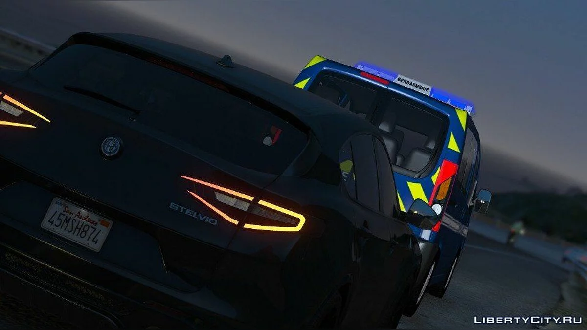 Peugeot Expert 2012 Gendarmerie [Replace][ELS] / GTA 5
