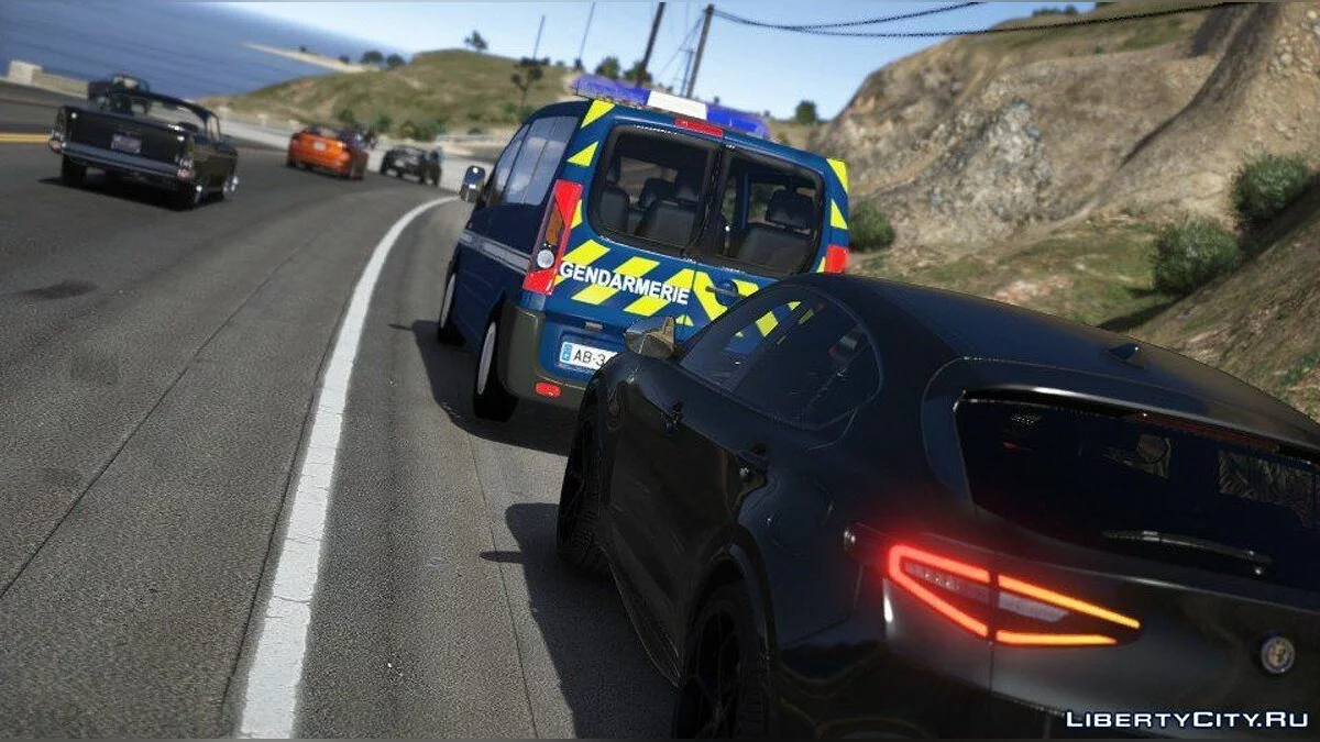 Peugeot Expert 2012 Gendarmerie [Replace][ELS] / GTA 5