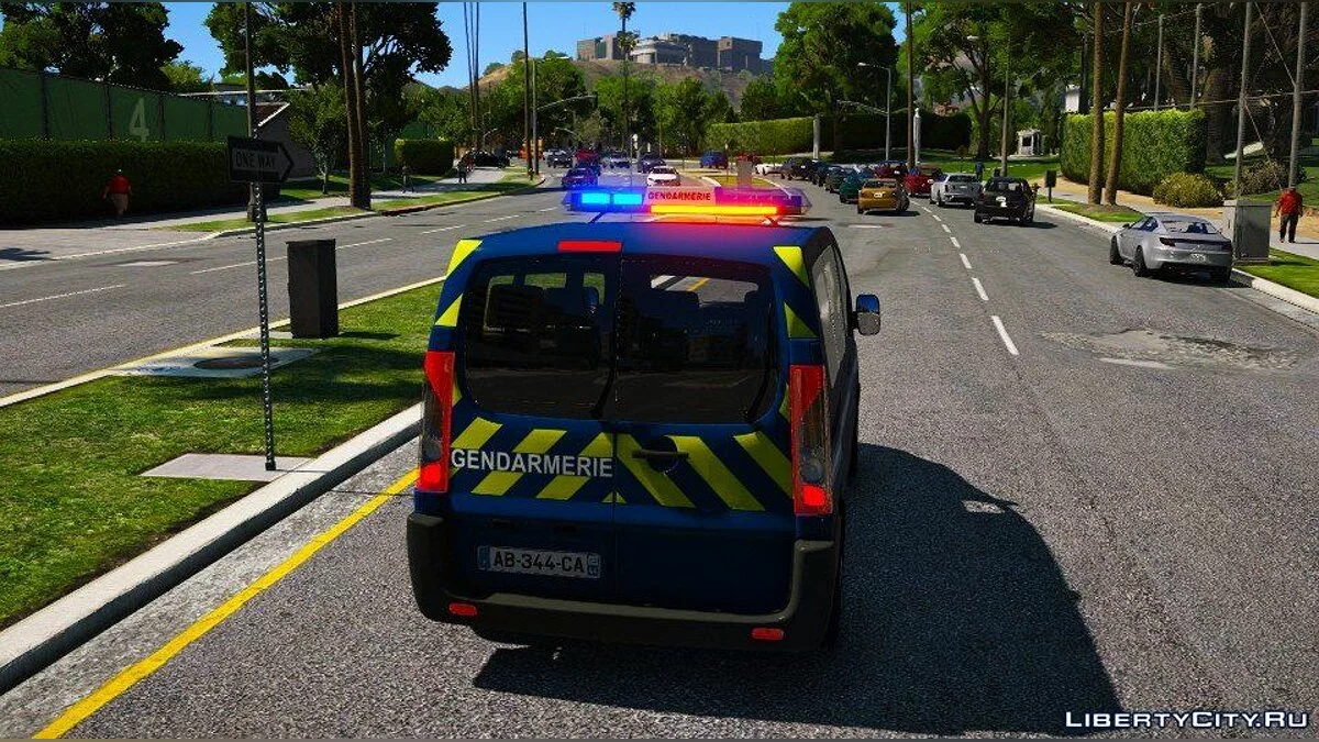 Peugeot Expert 2012 Gendarmerie [Replace][ELS] / GTA 5