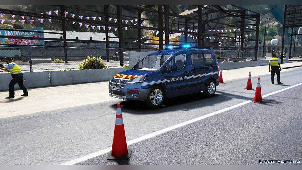 Peugeot Partner II Gendarmerie / GTA 5